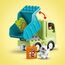LEGO 10994 DUPLO 3-in-1-Familienhaus, Puppenhaus aus Bausteinen mit Push&Go Auto & 10987 DUPLO Recycling-LKW Müllwagen-Spielzeug, Lern- und Farbsortier-Spielzeug