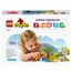 LEGO DUPLO Wilde Tiere Afrikas, Lernspielzeug für Jungen und Mädchen ab 2 Jahre, Spielzeug-Set für Kleinkinder mit Tierfiguren und Spielmatte 10971