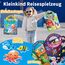 Elfew 6 Stück 3D Wiederverwendbare Stickerbücher für Kinder 2-4 Jährige, Aufkleber für Kinder, Stickerbuch ab 2 Jahre Jungen, Mädchen Geschenk, Kleinkinder Geburtstag Party Zubehör