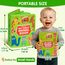 Quanquer Animals Busy Board Spielzeug ab 1 2 3 Jahre - Montessori Busy Book für Frühe Bildung Auto & Flugzeug Fahrten - Geburtstag Feiertag Ostern Kindertag Geschenke für Kleinkinder mit Geschenkbox