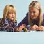 LEGO City Radlader - Spielzeugbagger für Kleinkinder, Mädchen und Jungen ab 4 Jahren - Fahrzeug Spielset - Montessori Geschenkideen für die Vorschule - Set mit 2 Bauarbeiter Minifiguren 60450