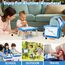 AiTuiTui Dinosaurier Maltafel Zaubertafel mit Beinen Kinderspiele Geschenk Mädchen Jungen, Bunt Magnetische Zeichenbrett Lernspielzeug ab 3-7 Jahre, Magnettafel Reisegröße Kinder Spielzeug