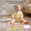 Musikinstrumente für Mädchen–Montessori-Holzspielzeuge für Kleinkinder 1-3 Jahre, Schlagzeug-Set mit Xylophon, Vorschulspielzeug ab 3 Jahren, Weihnachts- & Geburtstagsges. für 1-3-jährige Mädchen