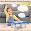 AiTuiTui Dinosaurier Maltafel Zaubertafel mit Beinen Kinderspiele Geschenk Mädchen Jungen, Bunt Magnetische Zeichenbrett Lernspielzeug ab 3-7 Jahre, Magnettafel Reisegröße Kinder Spielzeug