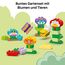 LEGO DUPLO Town Kreativer Blumengarten - Motorikspielzeug für Kinder ab 2 Jahren - Montessori Spielzeug - Lernspielzeug für Vorschulkinder - Garten Spiel für Kleinkinder - Geschenkidee 10444