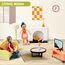 Giant bean Puppenhaus Möbel Holz Set, 85pcs Modernes Puppenhaus mit 6 Zimmern, Puppen Zubehör Spielzeug für Jungen, Mädchen und Kleinkinder 3+ Jahren