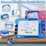AiTuiTui Dinosaurier Maltafel Zaubertafel Kinderspiele Geschenk Mädchen Jungen, Bunt Magnetische Zeichenbrett Lernspielzeug ab 3-7 Jahre, Magnettafel Reisegröße Kinder Spielzeug (Blau)