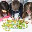 SYNARRY Kinder Puzzle ab 2 3 Jahre Mädchen Jungen, 6×9 Teile Tiere Holzpuzzle，Lernspielzeug für Kleinkinder