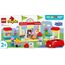 LEGO DUPLO Peppa Pig Supermarkt – Lernspielzeug zur Förderung der Feinmotorik für Mädchen & Jungen ab 2 Jahren – inkl. Geschäft mit Auto und 4 Figuren – Geschenkidee für Kleinkinder – 10434