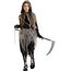 Spooktacular Creations Sensenmann Kostüm für Kinder Sensenmann Halloween Kostüm mädchen Grim Reaper Girl Costume Cosplay Outfit Halloween Party (XX-Large (14-16 Jahre))