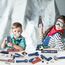 Vanplay Werkzeugkoffer Kinder Werkzeug mit Werkzeugkasten Elektrische Spielzeug Bohrmaschine Werkzeuggürtel Kinderspielzeug ab 3 4 5 6 7 Jahre Jungen Mädchen Kinder (52 STK)