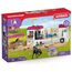 schleich HORSE CLUB | Pferdetransporter 42619 | mit Pferdebox, 3 Pferden, Lisa, ihren Eltern und Zubehör | Geschenk für Mädchen und Jungen | Pferde Spielzeug für Kinder ab 5 Jahre | Set aus 227 Teilen