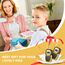 Kearui Walkie Talkie Kinder für Jungen Mädchen, Funkgeräte Kinder Outdoor Spielzeug ab 3-12 Jahre, Kinder Walkie Talkie mit 8 Kanäle & LED Tastensperre für Abenteuer, Klettern, Camping - Schwarz Gelb