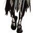 Spooktacular Creations Sensenmann Kostüm für Kinder Sensenmann Halloween Kostüm mädchen Grim Reaper Girl Costume Cosplay Outfit Halloween Party S 5-7 Jahre