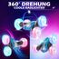 Rodzon Ferngesteuertes Auto 6 7 8 9+ Jahre Spiele LED Blinken RC Auto Spielzeug Jungen Weihnachten Geburtstags Geschenke Kinder Toy 360° Flip Car Indoor Outdoor Draußen Sand Strand Garten (Blau)