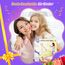 Hot Bee Kinder Blinkender Springring Fußkreisel mit Zähler, Timerzähler, Spielzeug Geschenke für Mädchen 6 7 8 9 10 11 Jahre, Aufladbare Swing Wheel, Weihnachten, Geburtstag Lila