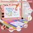 AiTuiTui Dinosaurier Maltafel Zaubertafel mit Beinen Kinderspiele Geschenk Mädchen, Bunt Magnetische Zeichenbrett Lernspielzeug ab 3-7 Jahre, Magnettafel Reisegröße Kinder Spielzeug