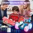 Rodzon Ferngesteuertes Auto 6 7 8 9+ Jahre Spiele LED Blinken RC Auto Spielzeug Jungen Weihnachten Geburtstags Geschenke Kinder Toy 360° Flip Car Indoor Outdoor Draußen Sand Strand Garten (Blau)