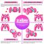 Rodzon Ferngesteuertes Auto Crawler 6 7 8 9+ Jahre Mädchen Spiele RC Auto mit LED Blinken Spielzeug Mädchen Geschenke Kinder Toy 2.4Ghz 4WD 360° Flip RC Car mit 2 Aufladbarer Batterien (Rosa)