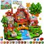 Goody King Magnetische Bausteine Bauspielzeug 100 Pcs Magnetbausteine für Kinder Montessori Kreative Spielzeug ab 4 5 6 7 8 9 Jahre Junge und Mädchen Magnetic Blocks Geschenke für Kinder