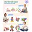 Theefun 100 Teile Magnetische Bausteine, Magnetbausteine Magnetspiel Magnete Kinder 3D STEM Montessori Lernspielzeug für Jungen & Mädchen 3–8 Jahre Weihnachtsgeschenke & Geburtstagsgeschenk