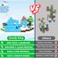 Goody King Magnetische Bausteine mit 100 Pcs Magnetwürfel Bauen Deine Eis und Schneewelt Montessori Magnetspielzeug ab 4 5 6 7 8 9 Jahre Junge und Mädchen Magnetic Building Blocks Geschenke für Kinder