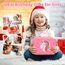 Flybay Kinderschminke Set Mädchen, Waschbar Schminke Kinder Schminkkoffer Mädchen Spielzeug Grundschulkinder Schminkset Geburtstage Weihnachten Geschenke für Kinder 3 4 5 6 7 8 9 10 Jahre