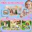 Sofortbildkamera Kinder,Kinderkamera Kompaktkameras 1080P HD Sofortdruck von Fotos,Geburtstagsgeschenk Weihnachten Geschenk Spielzeug ab 3 4 5 6 8 7 9 10 11 Jahre Mädchen Jungen (Dunkelgrau)