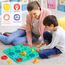 burgkidz Logischer Straßenbauer für Kinder, Logik Puzzle Labyrinth Brettspiele mit Auto Zurückziehen und Murmeln, Gehirn Spiele Kinderspielzeug Geschenk für 4 5 6 7 8 Jahre alte Jungen Mädchen