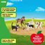 SCHLEICH Farm World | Bauernhoftiere Bundle 42386 | Set mit Kalb, Pferd, Katze, Hund & Gans | realistische Tierfiguren für Kinder | Bauernhof Spielzeug ab 3 Jahre | 5-teilig | exklusiv bei Amazon