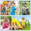 Inspireyes Walkie Talkie Kinder Aufladbar, Ostergeschenke Kinder, 48 Stunden Arbeitszeit, 8 Kanäle 2-Wege-Radio, Geschenke für Jungen Mädchen, Outdoor Wandern Camping, 3-12 Jahre altes Spielzeug