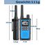 Walkie Talkie PMR446 Lizenzfrei Funkgeräte für Erwachsene Kinder,NXGKET ZX-808 Walki Talki Aufladbar mit 1800mAh Akku, 5km Reichweite 16 KanäLe mit Drehknopf für Abenteuer im Freien, Camping, Wandern