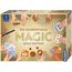Kosmos 698232 Zauberschule Magic Gold Edition, 150 ZauberTricks von leicht bis anspruchsvoll, viele magische ZauberUtensilien, Zauberkasten für Kinder ab 8 Jahre
