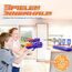 Zookao Spielzeug Pistole für Kinder, Automatische Zielscheiben Digitale Ziele für Nerf Gun Spielzeug Ab 6 7 8 9 10 11 12 Jahre Junge Mädchen Halloween Weihnachten Geschenke Junge 6-12 Jahre, Blau