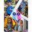 Inspireyes Walkie Talkie Kinder Aufladbar, Ostergeschenke Kinder, 48 Stunden Arbeitszeit, 8 Kanäle 2-Wege-Radio, Geschenke für Jungen Mädchen, Outdoor Wandern Camping, 3-12 Jahre altes Spielzeug