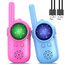 Inspireyes Walkie Talkie Kinder Aufladbar, Ostergeschenke Kinder, 48 Stunden Arbeitszeit, 8 Kanäle 2-Wege-Radio, Geschenke für Jungen Mädchen, Outdoor Wandern Camping, 3-12 Jahre altes Spielzeug