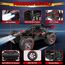 SZJJX Ferngesteuertes Auto ab 3 4 5 6 7 8+ Jahre Kinder,2.4Ghz RC Auto Spielzeug mit LED-Leuchten,Alloy Gehäuse,15+KM/H Rennauto Ferngesteuert,2WD RC Car Crawler Geschenk Mädchen Junge Schwarz Rot
