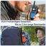 Walkie Talkie PMR446 Lizenzfrei Funkgeräte für Erwachsene Kinder,NXGKET ZX-808 Walki Talki Aufladbar mit 1800mAh Akku, 5km Reichweite 16 KanäLe mit Drehknopf für Abenteuer im Freien, Camping, Wandern