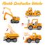 YIMORE Spielzeugautos und LKW, modellbausätze, pädagogisches Geschenk für Kinder ab 3 Jahre, 5 Stück