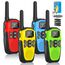 NXGKET Walkie Talkie 4er Set, Walkie Talkie Aufladbar für Erwachsene Kinder Funkgeräte,Große Reichweite 5km Walki Talki mit Li-ion Akku,Walkie Talkies VOX Taschenlampe für Freien, Camping, Wandern