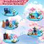 ToyUnited Magnetische Bausteine 150 Teile Set - Drachenabenteuer mit Vulkan & Ritter, Magische Kirschblüten Fantasiewelt, Mint Lernspielzeug & Ideales Ostergeschenk für Kinder ab 3 4 5 6 7 8 Jahren