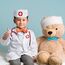 Akokie Arztkittel Kinder Arzt Kostüm Arztkoffer Kinder Spielzeug ab 3 Jahre Krankenschwester Kostüm Role Play Verkleidung Jungen Mädchen Geschenke 3 Jahre Doktorspiele Kinderspielzeug ab 3 4 5 Jahre