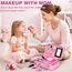 Dreamon Kinderschminke mädchen, Waschbar Make up Spielzeug für Mädchen Kinder Nagellacke mit Koffer Geschenke Spielzeug 3 4 5 6 7 8 Jahre Mädchen