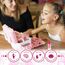 Mrabbitoo Kinderschminke Set Mädchen Schminkkoffer - Waschbar Kinder Make Up Set Schminkset Spielzeug,Schminke Halloween Weihnachts Geburtstag Geschenke für Prinzessin 4 5 6 7 8 9 10 11 12 Jahre