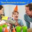 Hot Bee Kinder Blinkender Springring Fußkreisel mit Zähler, Timer, Kalorienzähler Spielzeug Geschenke für Junge Mädchen 6-12 Aufladbare Faltbar Swing Wheel mit Lichtrad Weihnachten Geburtstag Hellblau