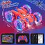 Nigecue Ferngesteuertes Auto, 2,4GHz RC Auto mit eingebautem wiederaufladbarem Akku, 360°-Drehung, Coole Lichter, Allradantrieb, 4WD RC Truck für Kinder ab 3 4 5 6 7 8 9 Jahre