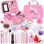 Dreamon Kinderschminke mädchen, Waschbar Make up Spielzeug für Mädchen Kinder Nagellacke mit Koffer Geschenke Spielzeug 3 4 5 6 7 8 Jahre Mädchen