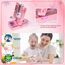 Kinderschminke Set Mädchen Spielzeug Geschenke - 74PCS Waschbar Schminkkoffer Kinder, Schminke Kinder Make Up Set Spiele, Prinzessin Weihnachts Geburtstags Geschenke für Mädchen 4 5 6 7 8 9 10 Jahre