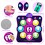 LEAPRCSTORE Tanzmatte Kinder Geschenke für Mädchen Alter 3 4 5 6 7 8 9 10 11 12+ Jahre, Musikmatte mit 8 Led-Leuchten, 6 Modi, Wiederaufladbare Batterie, Geburtstag Weihnachten Spielzeug