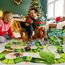 Dinosaurier Spielzeug ab 2 3 4 Jahre, Autorennbahn Kinderspielzeug Dino Spielzeug 3 4 5 6 Jahre Mit 14 Dinosaurier Spielze & Dino Cars für Rennbahn Autobahn Kinder Geschenk 2 3 4 5 6 Jahre Junge